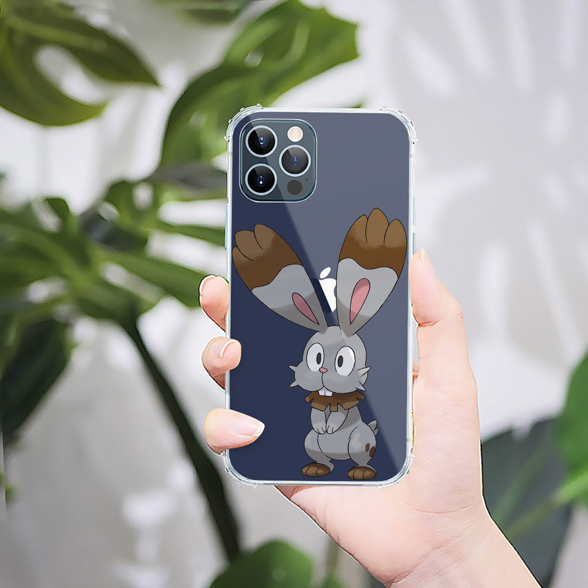 （画像用） ポケットモンスター Pokémon 【iPhone 12シリーズ対応】透明スマホケース（クリアソフトケース）